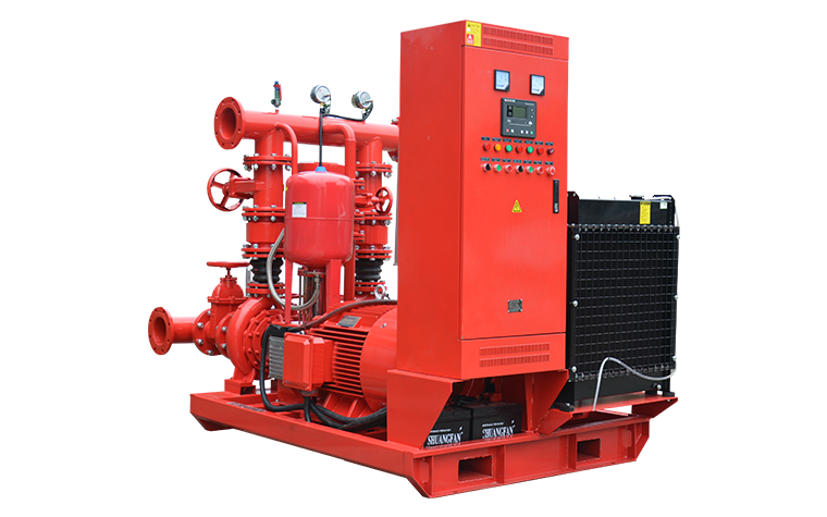 EDJ Fire Pump Set (Cummins Diesel engine)